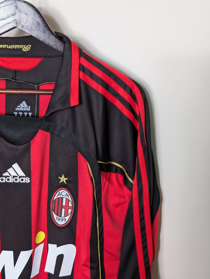 AC Milan Home  2006/07 Retro Full Sleeve Jersey