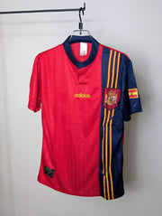 Spain 1996 Home Retro Jersey