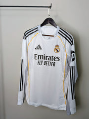 Real Madrid 2025/26 Home Full Sleeve Player Edition