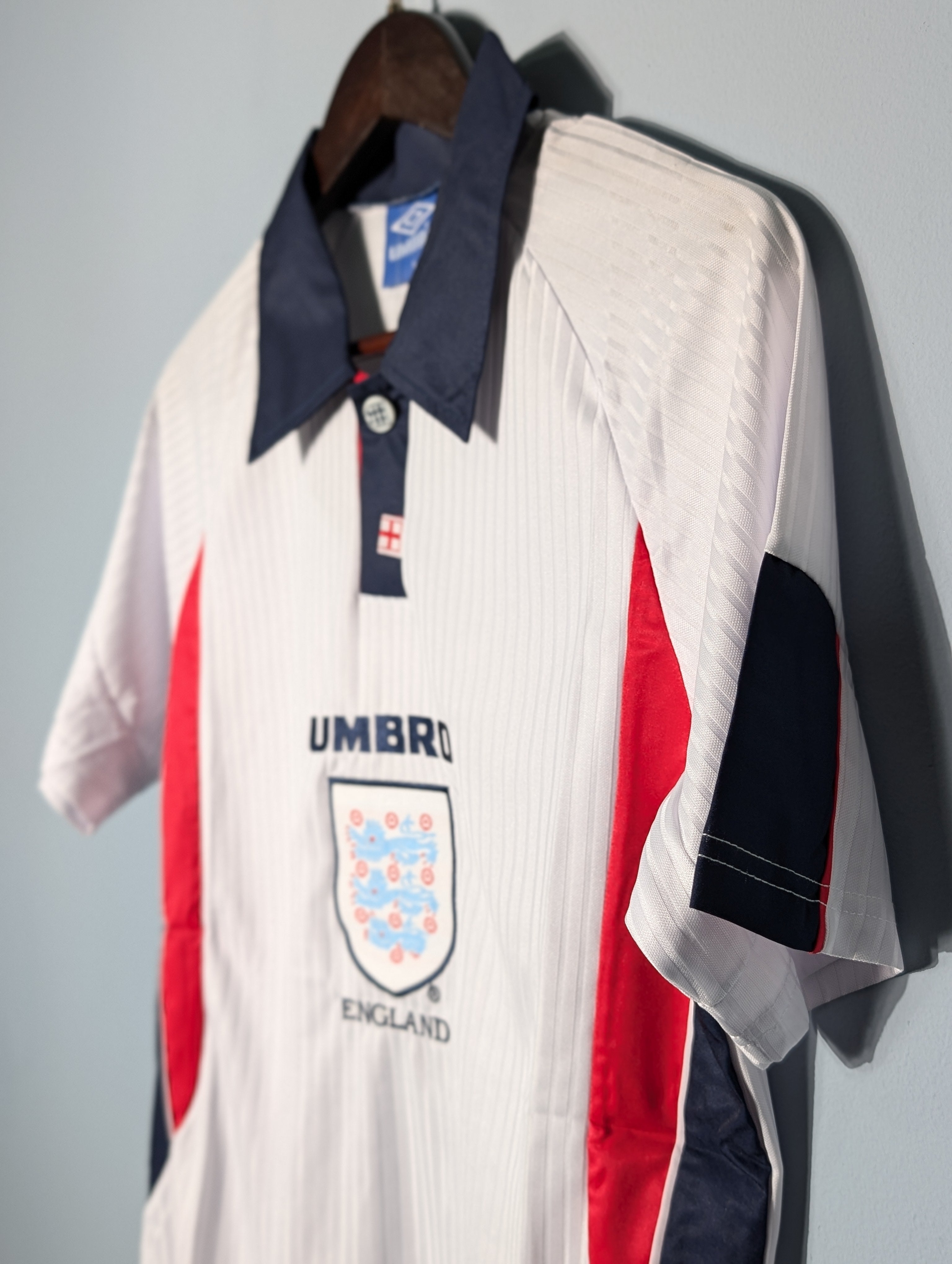 England 1998 World Cup Final Retro Kit