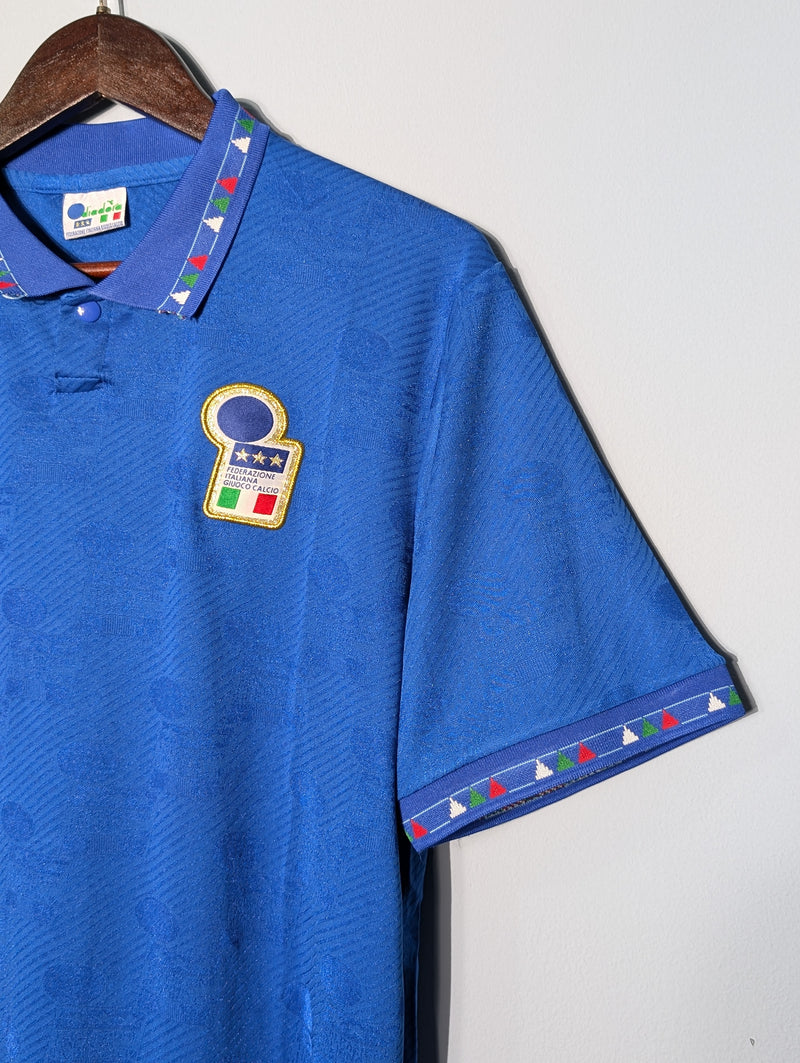 Italy 1994 Would Cup Home Retro kit