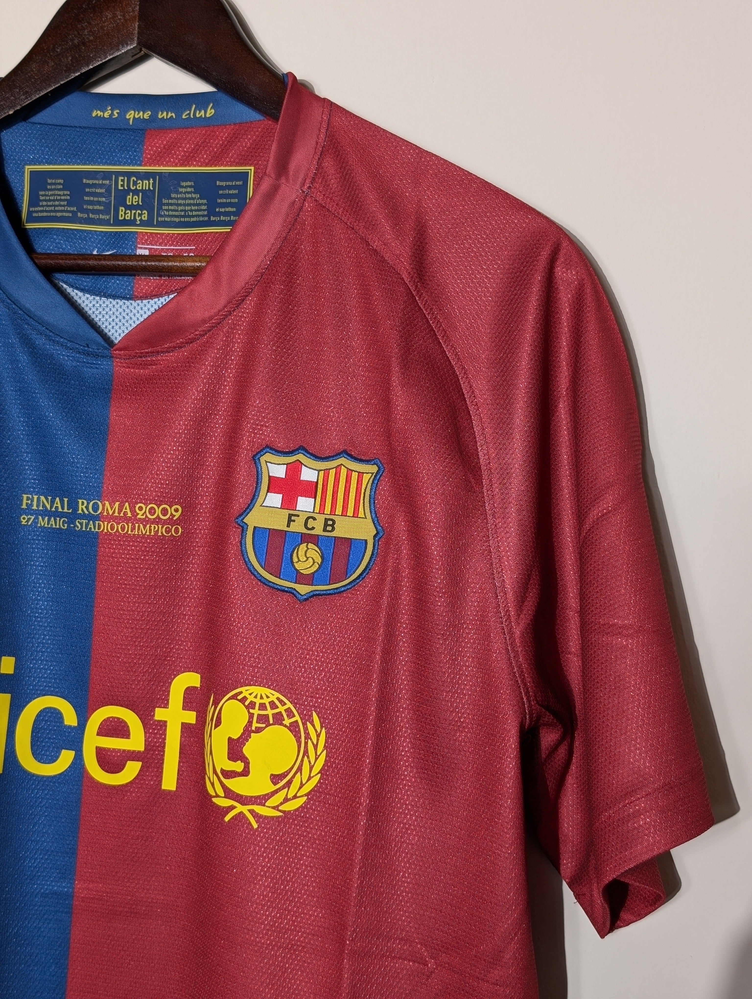 Barcelona 2009 Home Kit Retro kit
