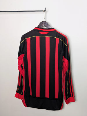 AC Milan Home  2006/07 Retro Full Sleeve Jersey